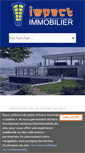 Mobile Screenshot of impact-immobilier.fr
